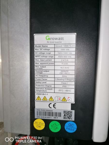 growatt parametry