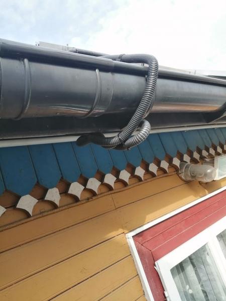 krężoły 7 rynna pod dachem