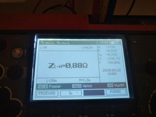 czarnieckiego 9 mierzenie oporu elektrycznego