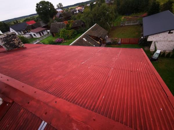 czarnieckiego 9 prace na dachu